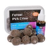 Готові PVA Стіки Кріль - Полуниця NEW hotovi-pva-stiky-krill-strawberry фото
