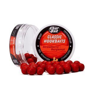 Насадковий бойл Полуниця - Бергамот (Strawberry - Bergamot) 12мм Hookbait-Strawberry-Bergamot фото