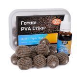 Готові PVA Стіки Кріль - Тигровий Горіх NEW hotovi-pva-stiky-krill-tiger-nut фото