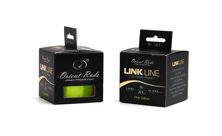 Жилка Orient Yellow 0.23мм 1200м Link-Line-Orient-Rods-Yellow фото