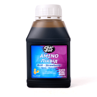 Аміно Ліквід Криль - Полуниця 250мл Liquid-Krill-Strawberry-250 фото