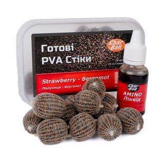 Готові PVA Стіки Полуниця - Бергамот NEW hotovi-pva-stiky-polunytsia-berhamot-strawberry-bergamot фото