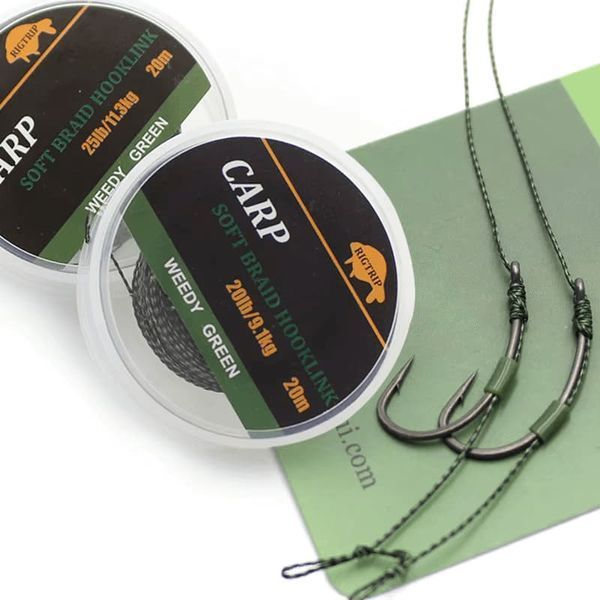 Повідковий матеріал Camo Green povidkovyi-material-camo-green-20-metriv-25lb фото