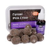 Готові PVA Стіки Кальмар - Журавлина NEW hotovi-pva-stiky-kalmar-zhuravlyna-squid-cranberry фото