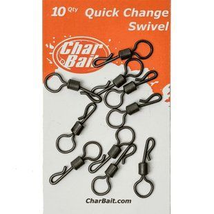 Швидкоз'єм з кільцем 10шт quick-change-swivel-shvydkoziem-z-kiltsem фото