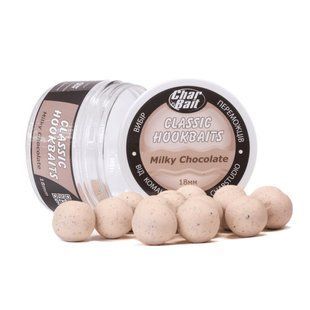 Розчинний насадковий бойл Молочний Шоколад (Milky Chocolate) 20мм Soluble-Hookbait-Milky-Chocolate фото